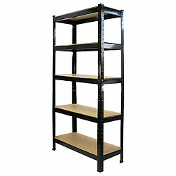 Monstershop Monster Racking T-Rax Rayonnage Étagère Robuster, Noir, 75cm L, 30cm P