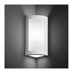 Luminaire Center Applique murale CASABLANCA blanc 1 ampoule Largeur 12 Cm