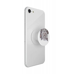 PopSockets Pop Grip pour Smartphones Rétractable et Ultraléger Gén 2 Blanc pas cher