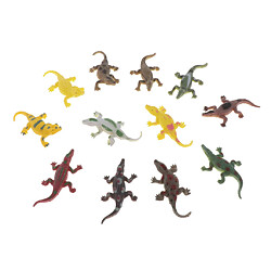 Avis Le modèle animal d'insecte en plastique figure la simulation 12pcs de crocodile de jouets