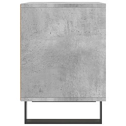 Acheter vidaXL Table de chevet gris béton 40x35x50 cm bois d’ingénierie