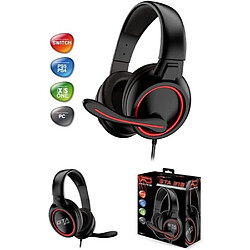 Casque Gamer MEGA BASS E-SPORT pour PS5, PS4, SWITCH, XBOX ONE, XBOX SERIES X/S - Blanc