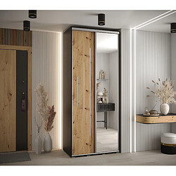 Abiks Meble Armoire Davos 13 À Portes Coulissantes 235,2/100/45 2 Portes