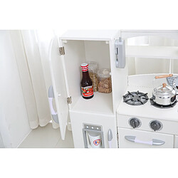 Acheter Cuisine de jeu enfant dinette en bois blanche fille garçon mixte Teamson Kids TD-11414W