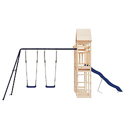 Avis Maison Chic Aire de jeux d'extérieur | Maisonnette de jeu | Maison pour enfants bois de pin massif -GKD73554