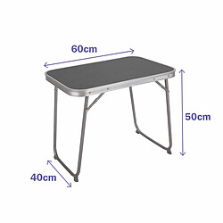 Acheter Table Pliante Marbueno Acier D16 Assortie Camping et Plage 60X40X50 cm 10016