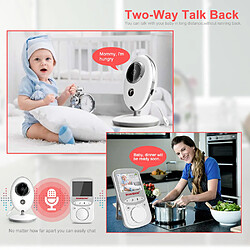 Universal Écran LCD sans fil, vidéo, moniteur de bébé, radio, interphone, radio, caméra portable 24 heures sur 24, baby-ball, baby-sitter, caméra baby-sitter.