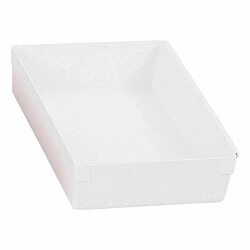 BigBuy Home Boîte Multiusage Modulaire Blanc 22,5 x 15,5 x 5,3 cm