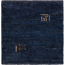 Vidal Tapis de laine 50x45 Bleu Gabbeh