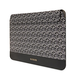 Guess Maroquinerie Guess Housse Magnétique pour Ordinateur 16 pouces Modèle G Cube Noir