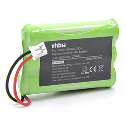 vhbw Batterie NiMH 800mAh (3.6V) pour babyphone, moniteur bébé Oricom SC700, Secure 700