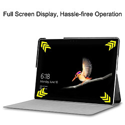 Acheter Wewoo Housse Coque Étui en cuir PU avec motif Big Eyes et couleur peinte horizontale pour Microsoft Surface Go 10 pouces, support fente pour stylo