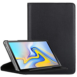 Wewoo Etui en cuir à rotation horizontale à 360 degrés avec texture Litchi pour Galaxy Tab A 10.5, avec support (Noir)