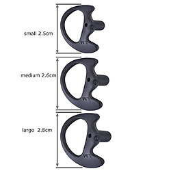 Acheter Boucle d'oreille douce en silicone pour écouteur à tube acoustique caché pour radio bidirectionnelle grande