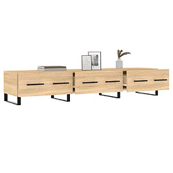 Acheter Maison Chic Meuble TV scandinave - Banc TV pour salon chêne sonoma 150x36x30 cm bois d'ingénierie -MN63616