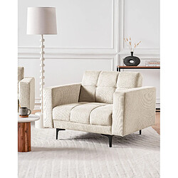 Beliani Fauteuil ALNES Beige