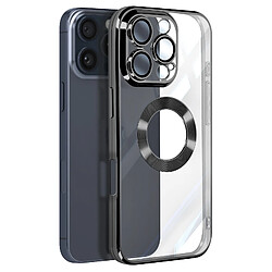 Avizar Coque Série Glam pour iPhone 16 Pro Max Antichoc Noir