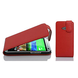 Cadorabo Coque HTC ONE M8 MINI Etui en Rouge