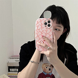 GUPBOO Étui pour iPhone11ProMax Canard ligne plein écran support de miroir pour étui de téléphone portable japonais et coréen