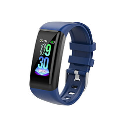 Wewoo C21 Bracelet intelligent à écran couleur IPS de 1,14 pouces IP67 étanche, rappel d'appel de soutien / surveillance de la fréquence cardiaque / surveillance de la pression artérielle / surveillance du sommeil / rappel sédentaire / rappel physiologique fémi