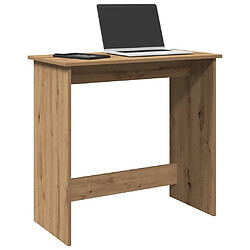 vidaXL Bureau chêne artisanal 80x40x75 cm bois d'ingénierie