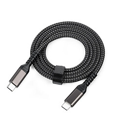 INF Câble USB-C vers USB-C 5A/20V PD 100W Black 2 m