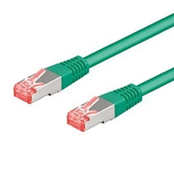 Digitus 0.5m Cat6a S/FTP câble de réseau 0,5 m S/FTP (S-STP) Vert