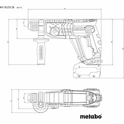 Marteau perforateur Metabo