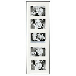 Ac-Deco Cadre photos en plastique multi vues - Walther Galeria - 5 vues - 73 x 24 cm - Argenté