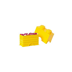 Lego Brique De Rangement - 40021732 - Empilable - Jaune