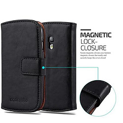 Avis Cadorabo Coque Samsung Galaxy S3 MINI Etui en Noir