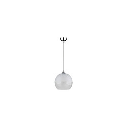 EPIKASA Suspension Fair, Argent, Verre, 76x10x14 cm