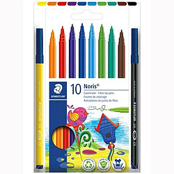 Ensemble de Marqueurs Staedtler Noris 326 Multicouleur 10 Unités