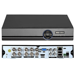 Wewoo Vidéosurveillance noir H.264 1080N AHD DVR, support AHD / TVI / CVI / CVBS / signal IP