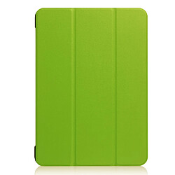 Etui en PU support triple vert pour votre Apple iPad Air 10.5 (2019)/Pro 10.5 pouces (2017)