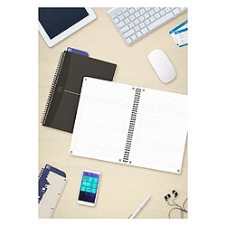 Cahier spirale Oxford Office B5 17,6 x 25 cm - blanc ligné - 180 pages