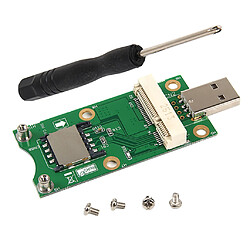 Avis Interface Mini PCI-E PCI Vers USB avec Carte SIM pour Module 3G 4G