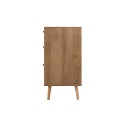 Bestmobilier Goto - commode - bois - 80 cm pas cher