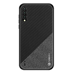 Coque en TPU + PU léger, couleur contrastée, antichute noir pour votre Xiaomi Mi CC9/CC9 Meitu Edition/9 Lite