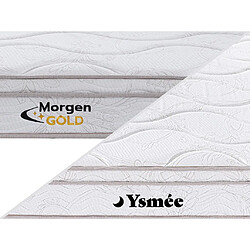 Vente-Unique Matelas 140 x 200 cm ressorts 3 zones et mémoire de forme ép.20cm - WOLKENTANZ de MORGENGOLD