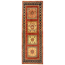 Vidal Tapis de couloir en laine 218x73 brun Kashkuli