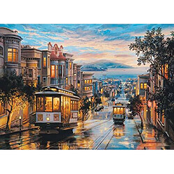 Eurographics San Francisco cable car Heaven par Eugene Lushpin Puzzle 1000 piAces