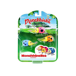 Ouaps Pack 3 figurines Monchhinelles pas cher