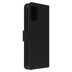 Avizar Étui Samsung A02s Protection avec Porte-carte Fonction Support noir