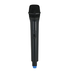 Acheter Accessoires de microphone sans fil en plastique classique faux jouet micro de poche bleu