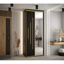 Abiks Meble Armoire Davos 13 À Portes Coulissantes 235,2/100/45 2 Portes