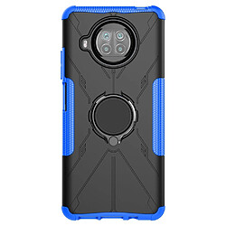 Coque en TPU anti-chute, anti-rayures avec béquille pour votre Xiaomi Mi 10T Lite 5G/Redmi Note 9 Pro 5G/Mi 10i 5G - bleu