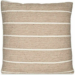 Avis Gift Decor Coussin Rayures Marron Gris 45 x 12 x 45 cm (12 Unités)