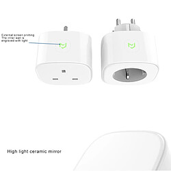 Avis Wewoo Prise Connectée blanc Meross MSS210 télécommande WiFi Smart Power Socket Fonctionne avec Amazon Alexa & Assistant Google, AC 100-240V, UK