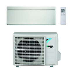 Daikin Mono SPLIT STYLISH Climatiseur Réversible 12000BTU Câble Électrique Monophasé Mural Plastique Blanc (RXA35A, FTXA35AW)